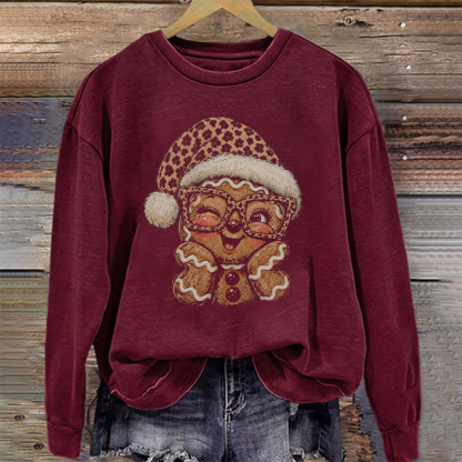 Cute Gingerbread Man Sweatshirt