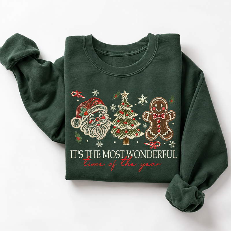 It's The Most Wonderful Time Of The Year Merry Christmas Sweatshirt