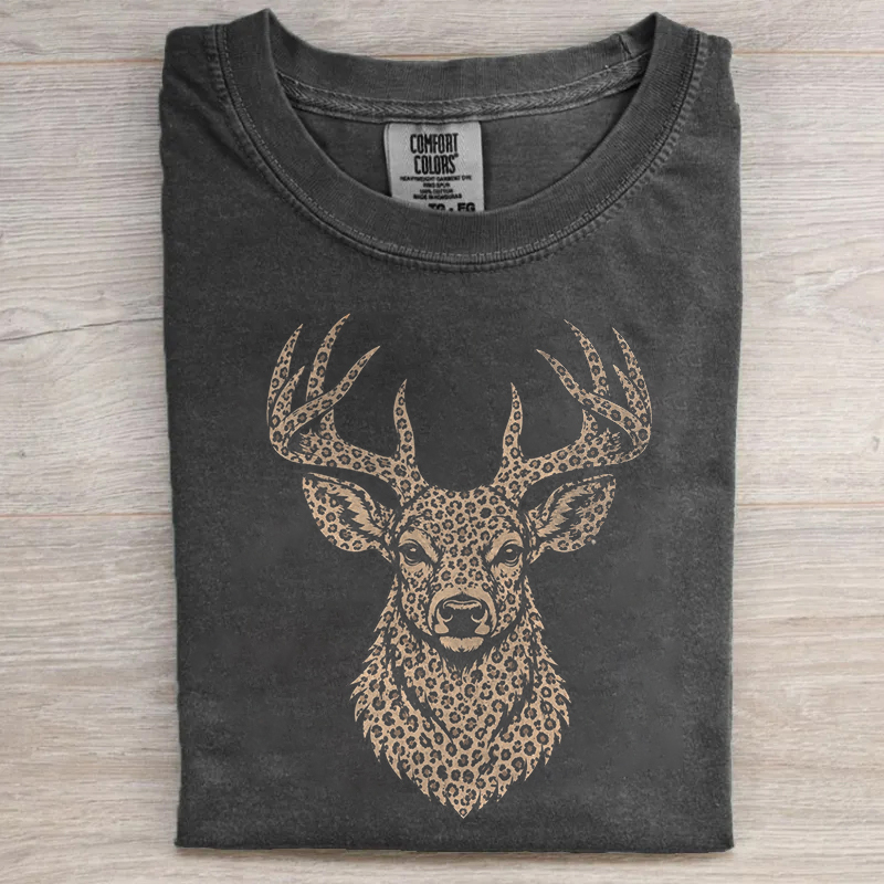 Leopard Deer Hunting T-shirt