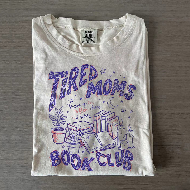 Tired Moms Book Club T-shirt