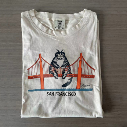Cat San Francisco T-shirt