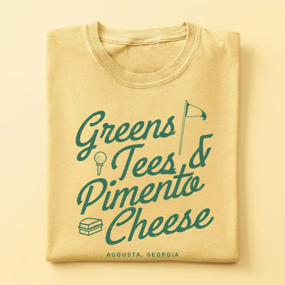 Greens Tees Pimento Cheese Masters Golf T-shirt