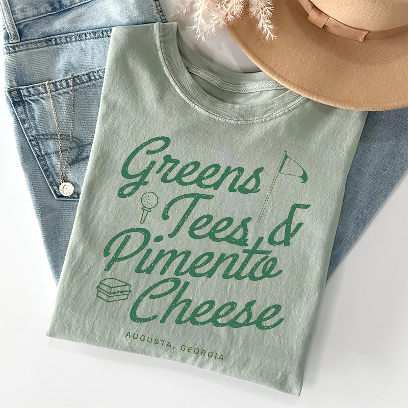 Greens Tees Pimento Cheese Masters Golf T-shirt