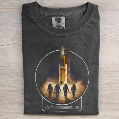 Artemis II Mission NASA Moon T-shirt