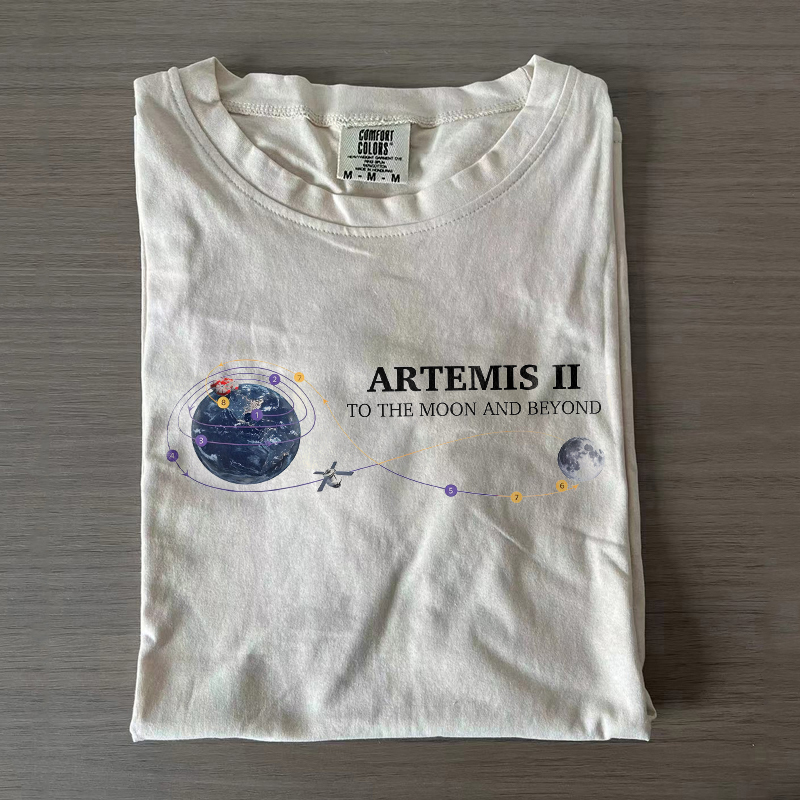 Artemis II To The Moon And Beyond T-shirt