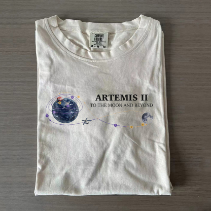 Artemis II To The Moon And Beyond  T-shirt