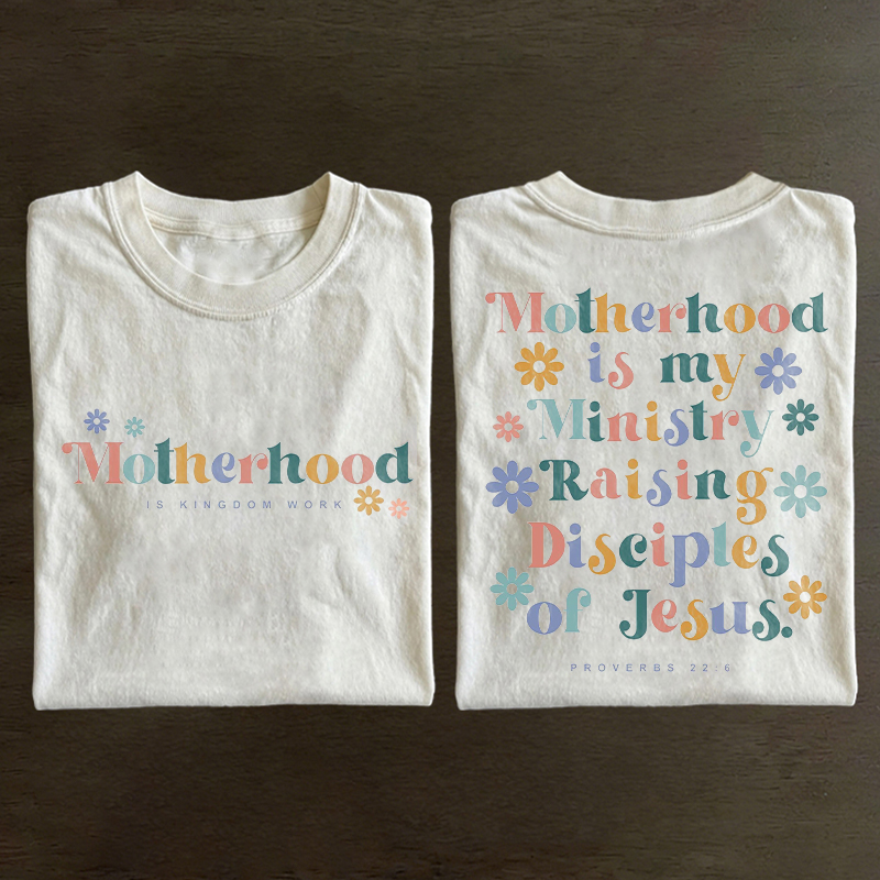 Motherhood Christian Mom T-shirt