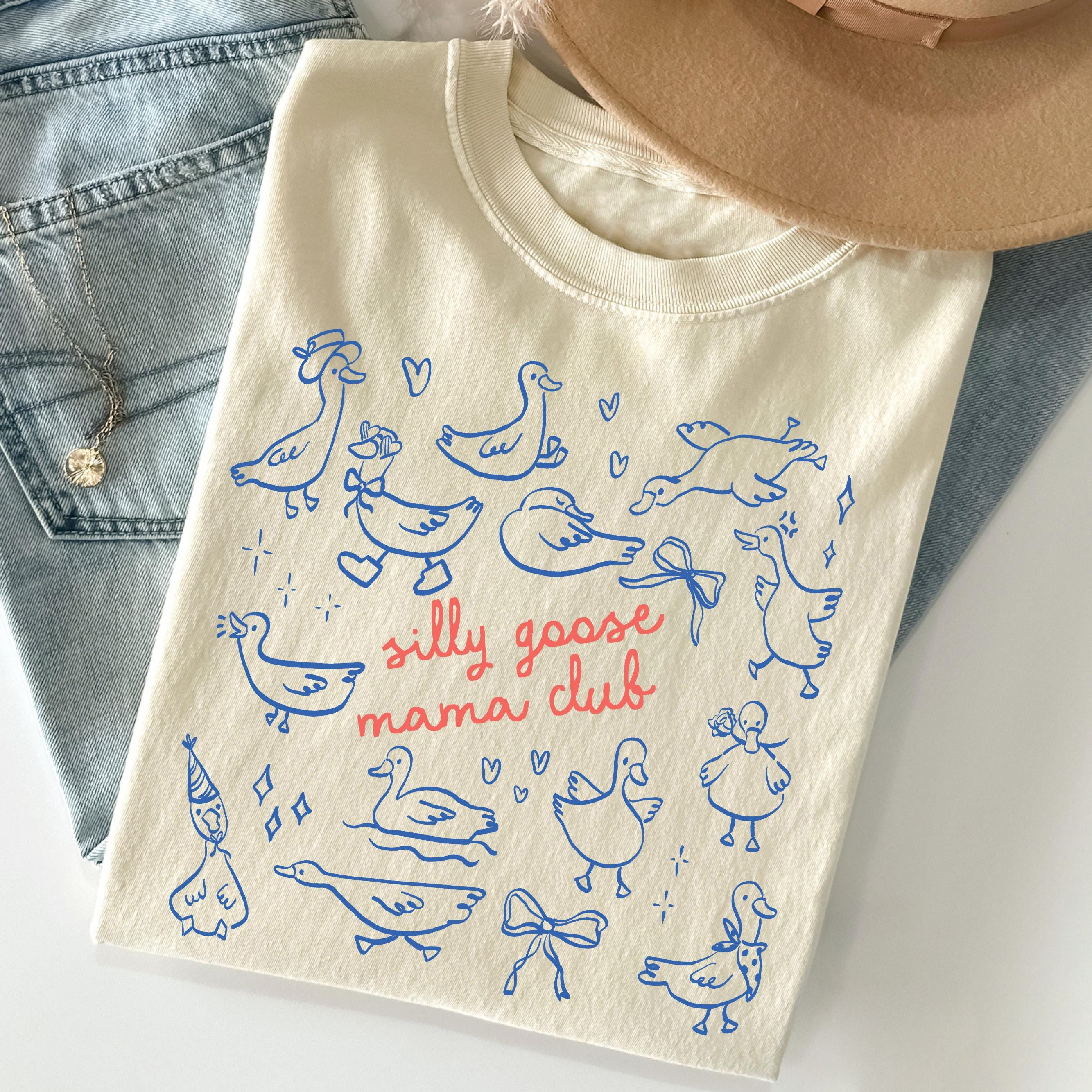 Silly Goose Mama Club T-shirt
