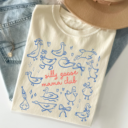 Silly Goose Mama Club T-shirt