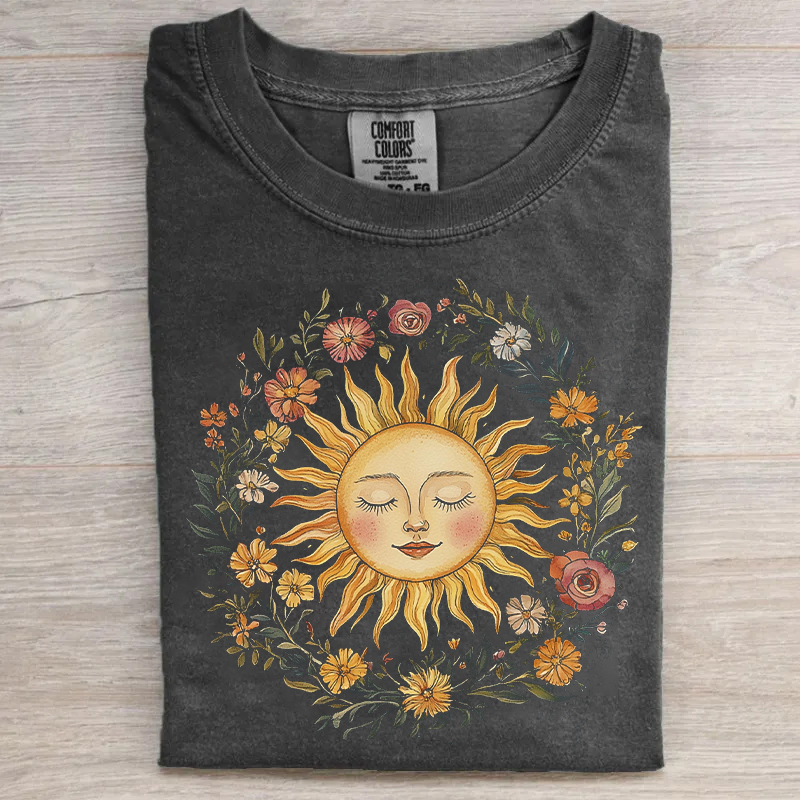 Cute Boho Sun T-shirt