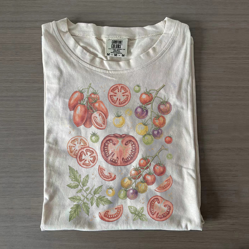 Summer Vegetable Garden Tomato T-shirt