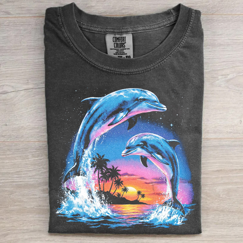 Dolphins Sea Animals T-shirt