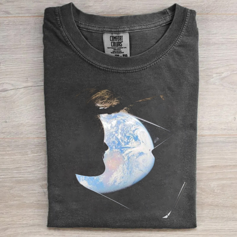 Christina Koch Artemis Window Earth T-shirt