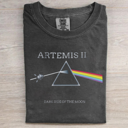 Artemis II Dark Side Of The Moon T-shirt