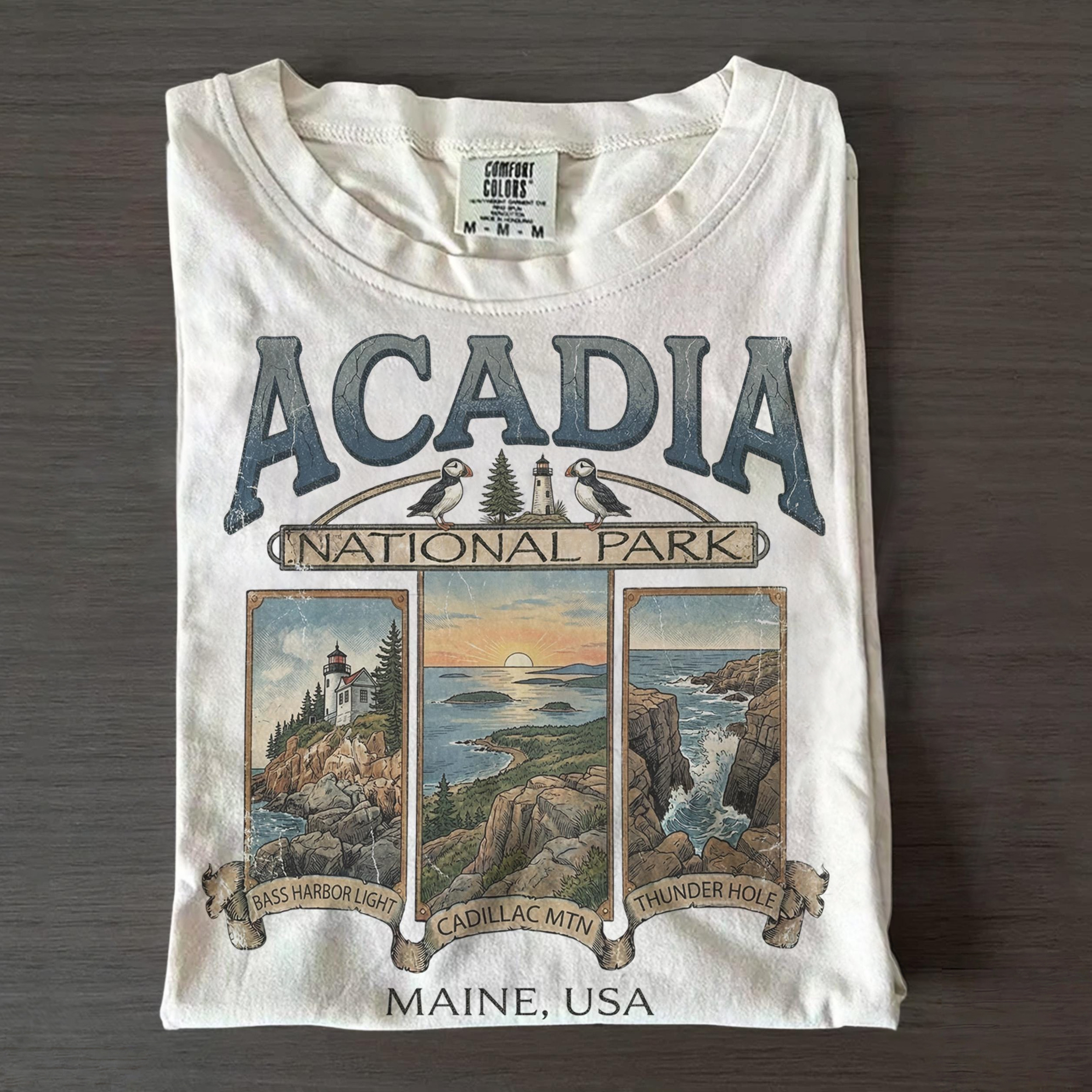 Acadia National Park Maine USA T-shirt