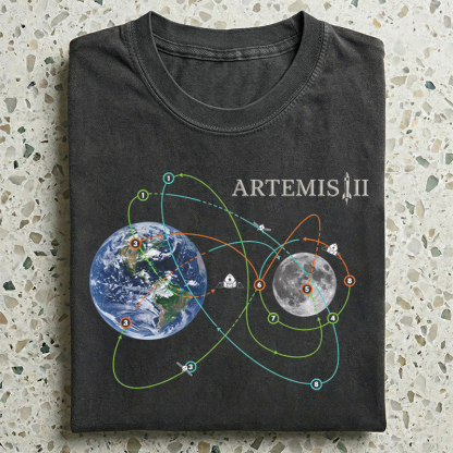 Artemis II Moon Mission T-shirt