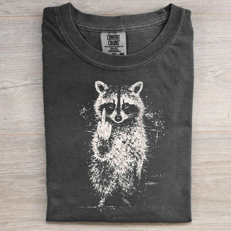 Funny Sarcasm Raccoon T-shirt