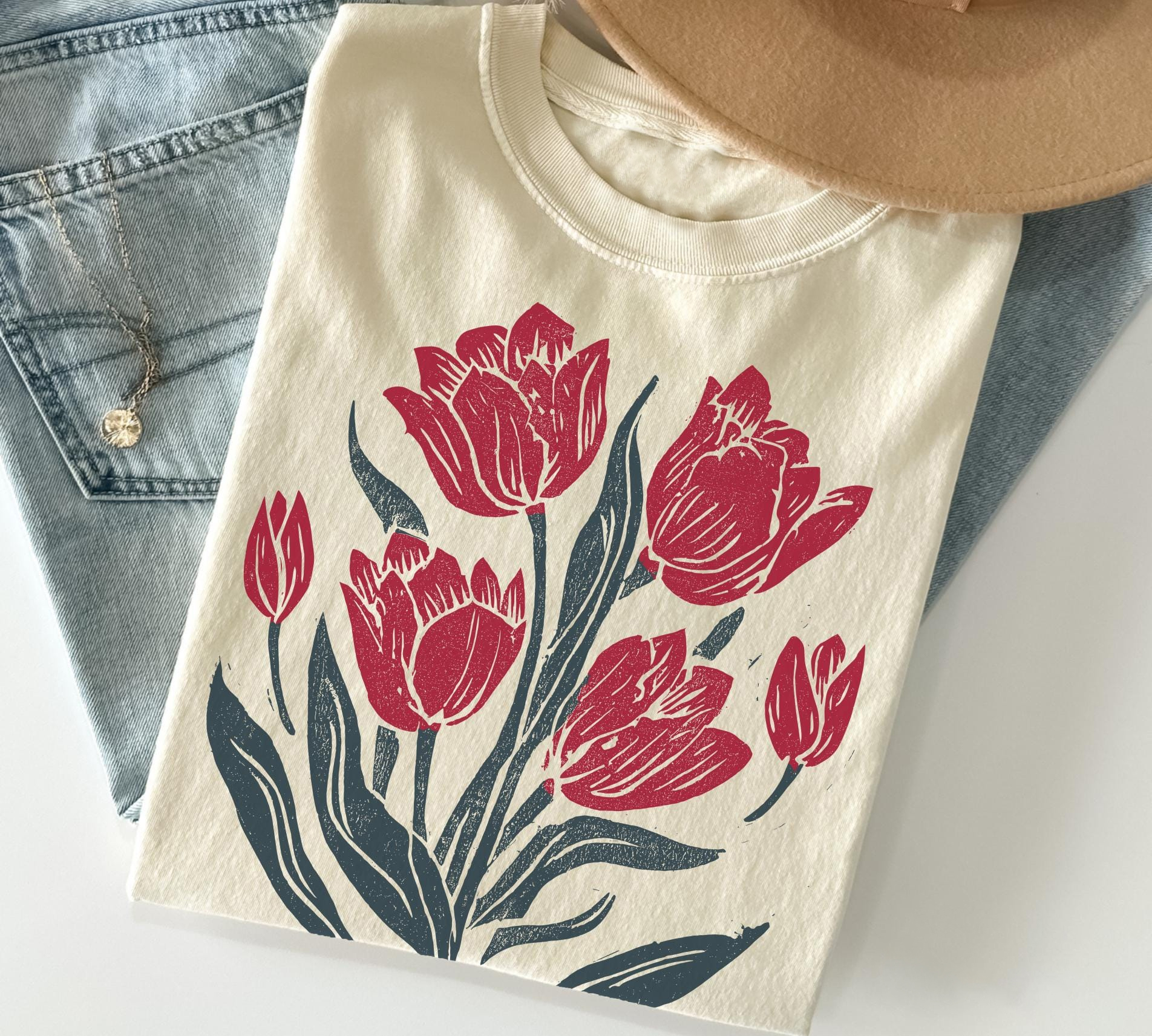 Spring Summer Floral T-shirt