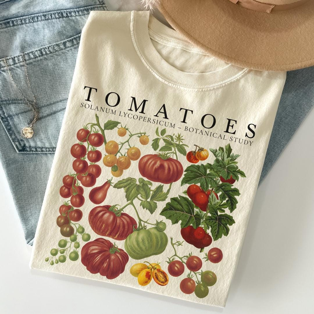 Tomato Fruit Botanical T-shirt