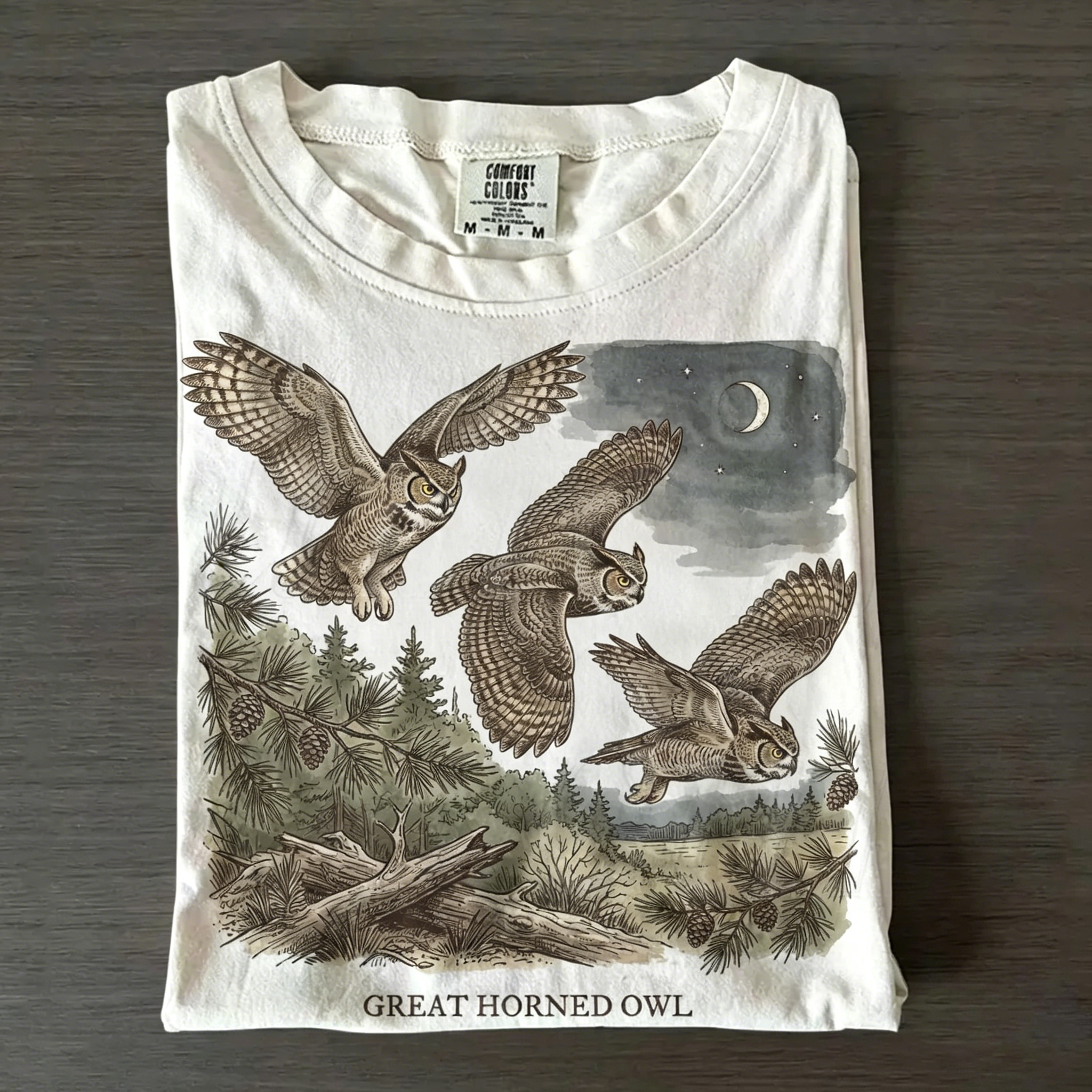 Great Horned Owl T-shirt