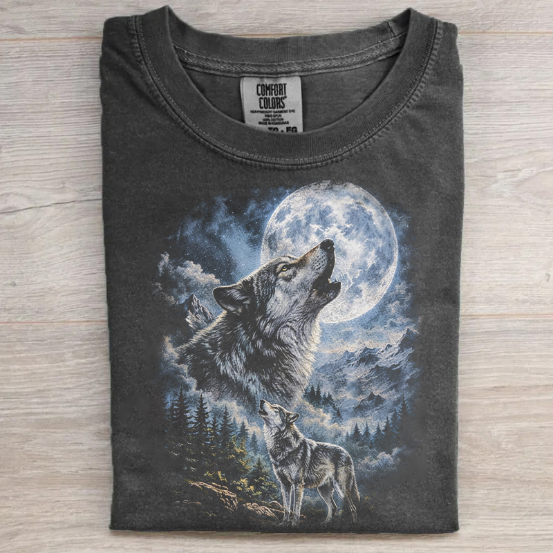 Vintage Howling Wolf T-shirt – Owen's Tee Garage