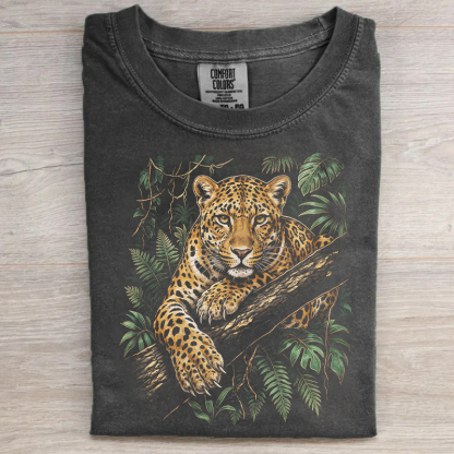 Vintage Jungle Leopard T-shirt