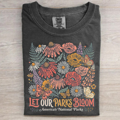National Park Wildflower Lover T-shirt
