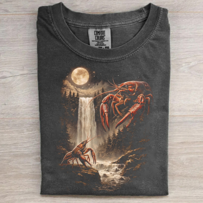 Crayfish And Moon T-shirt