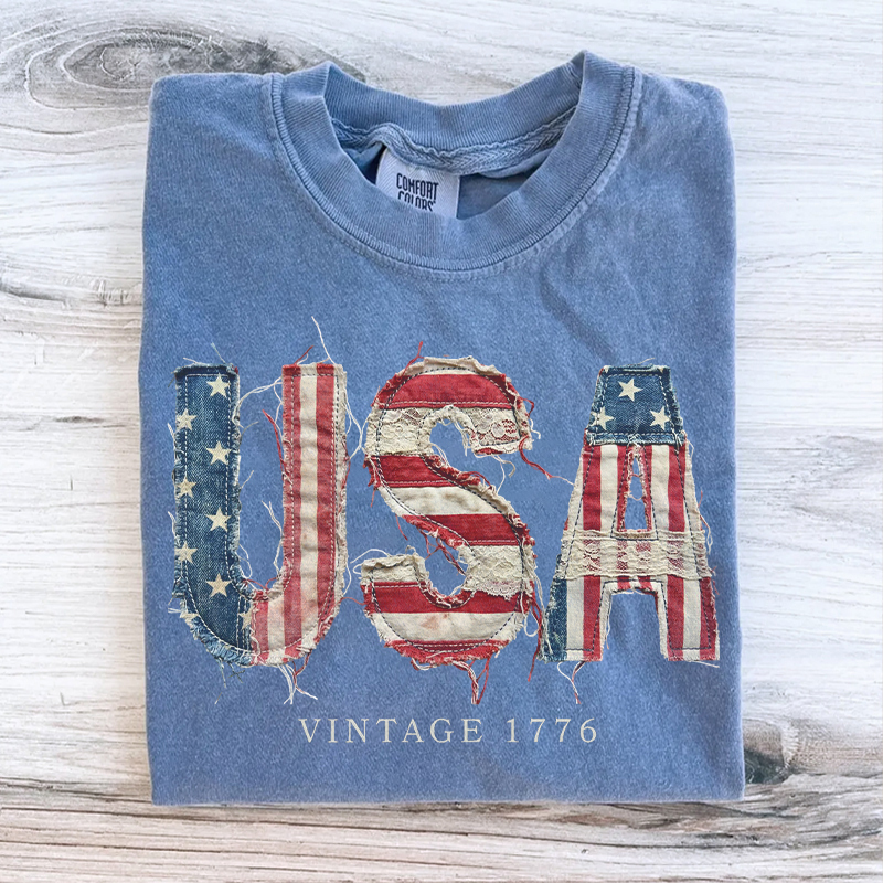 USA Vintage 1776 T-shirt
