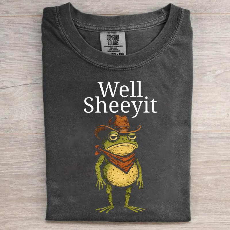 Well Sheeyit Frog T-shirt
