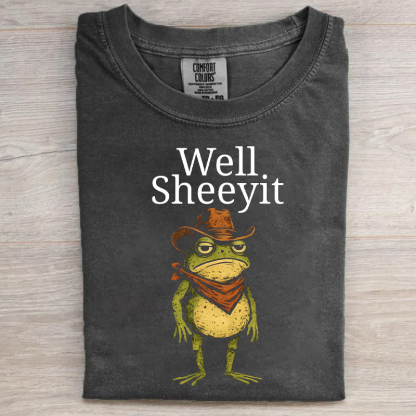 Well Sheeyit Frog T-shirt