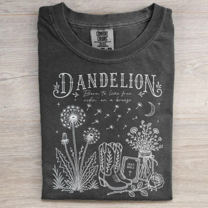 Dandelion Wildflower T-shirt
