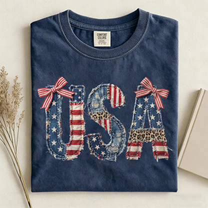 USA American Flag T-shirt