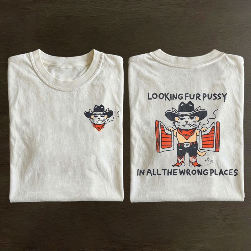 Cowboy Cat T-shirt