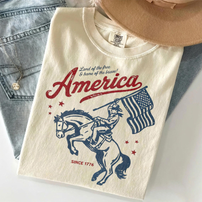 Western Patriotic T-shirt
