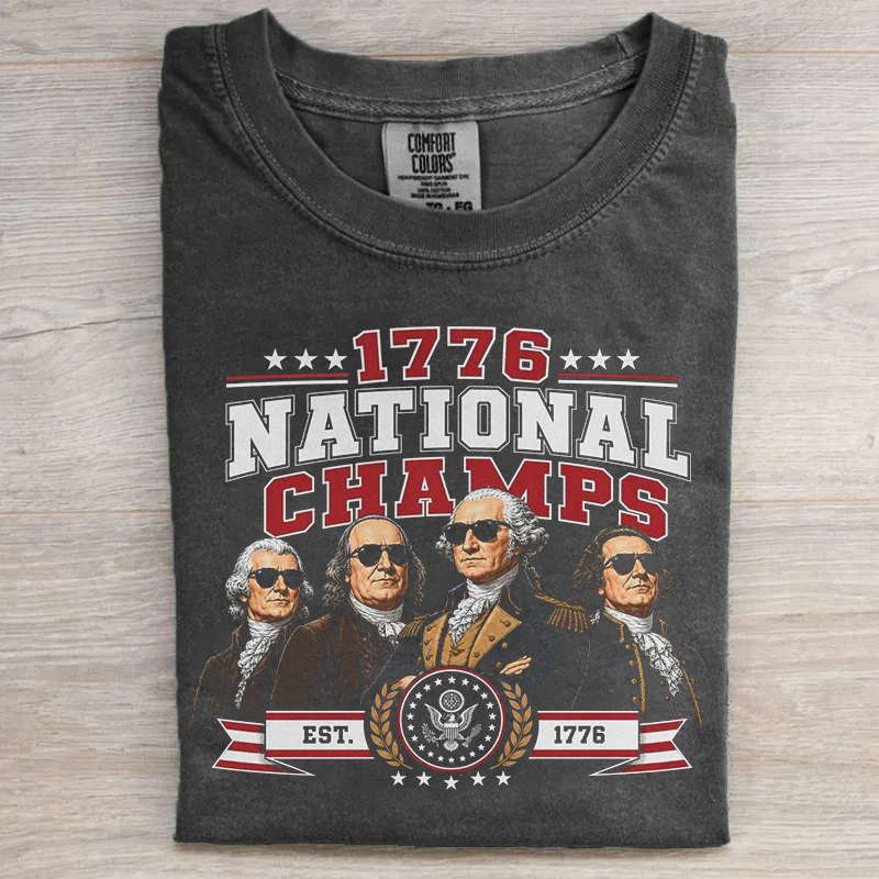 1776 National Champs T-shirt – Owen's Tee Garage
