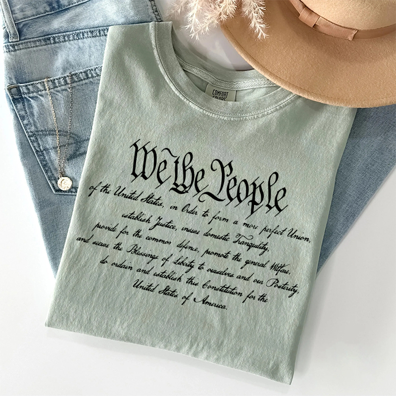 We The People 1776 American T-shirt