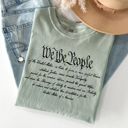 We The People 1776 American T-shirt