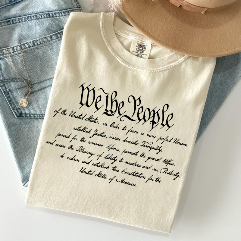 We The People 1776 American T-shirt