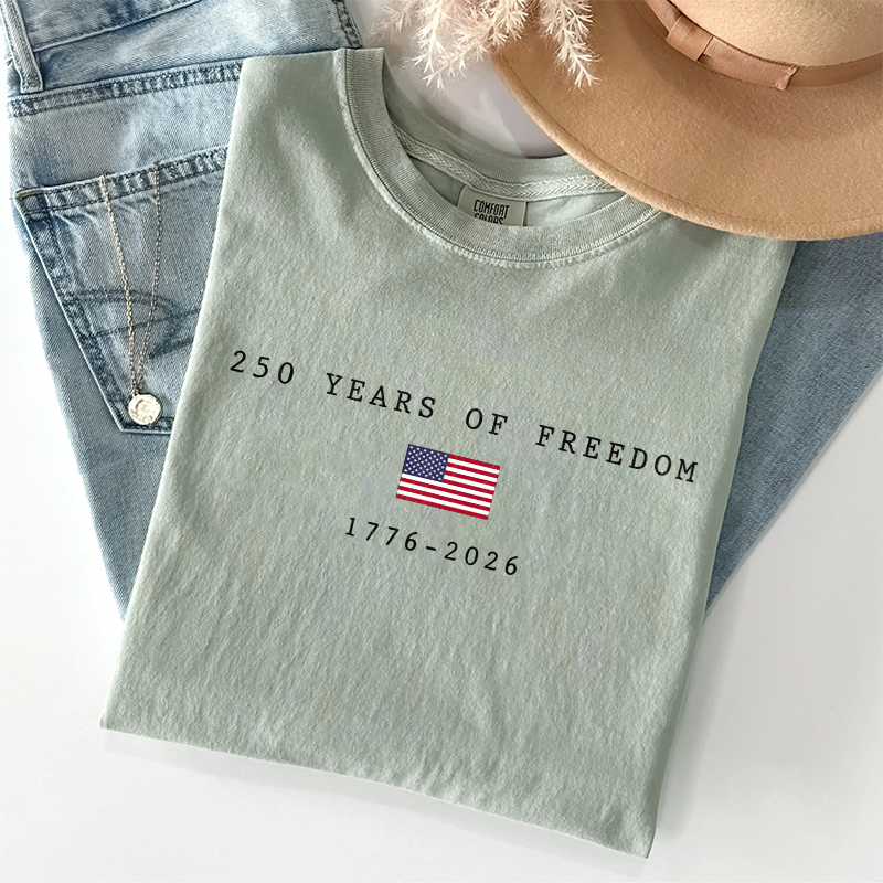 250 Years Of Freedom 1776-2026 T-shirt
