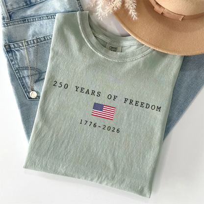250 Years Of Freedom 1776-2026 T-shirt