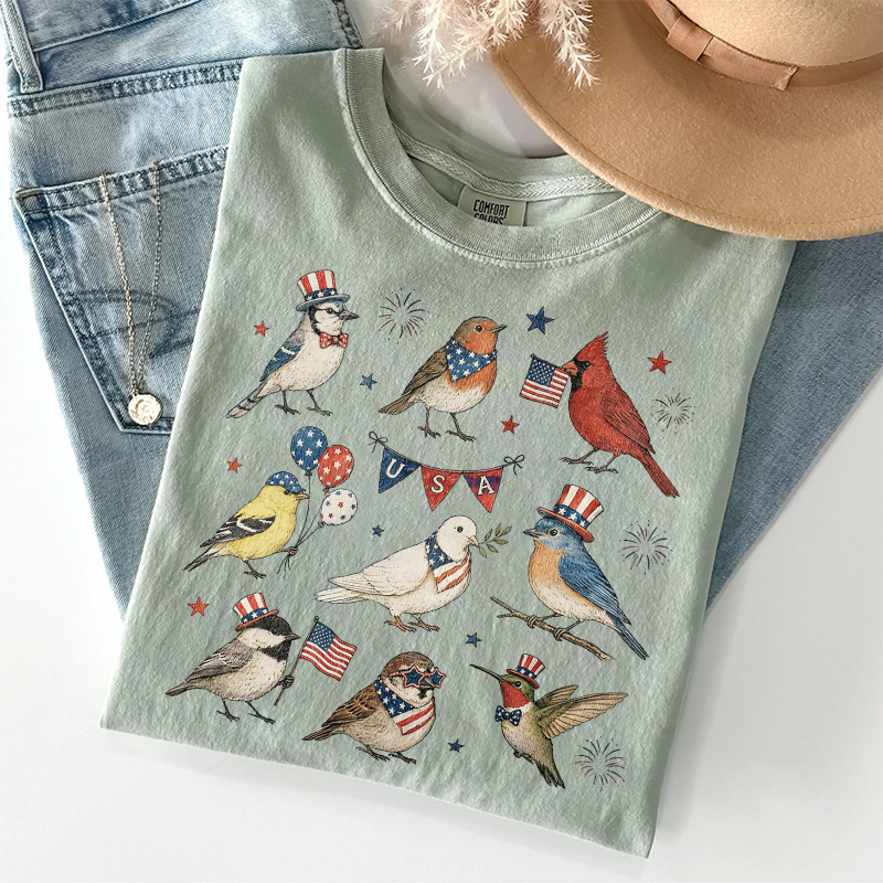 USA 250th Anniversary Bird T-shirt