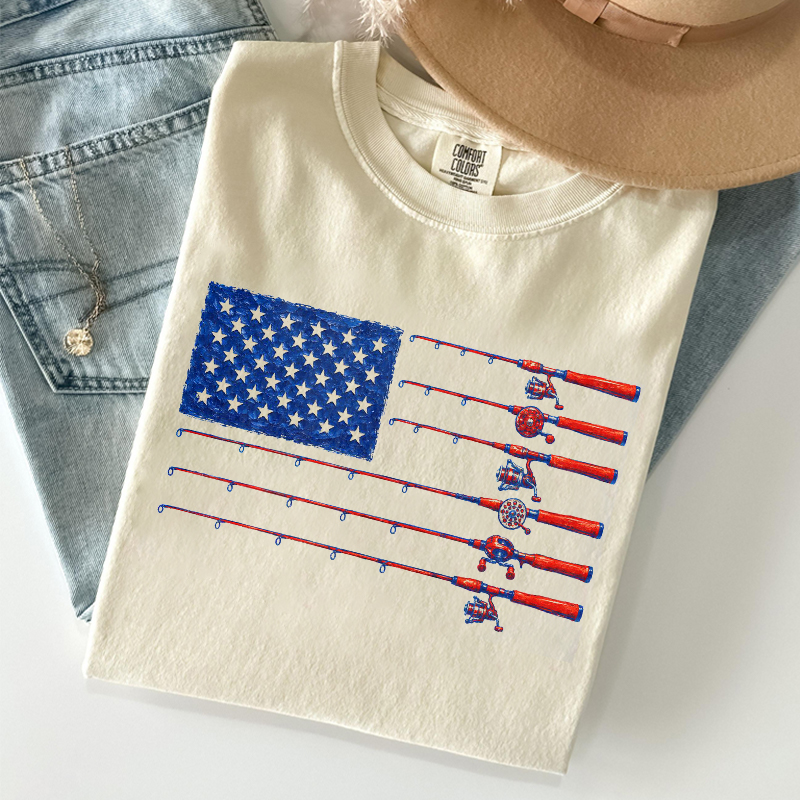 Patriotic Fish T-shirt