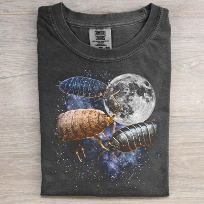 Funny Pill Bug Moon T-shirt