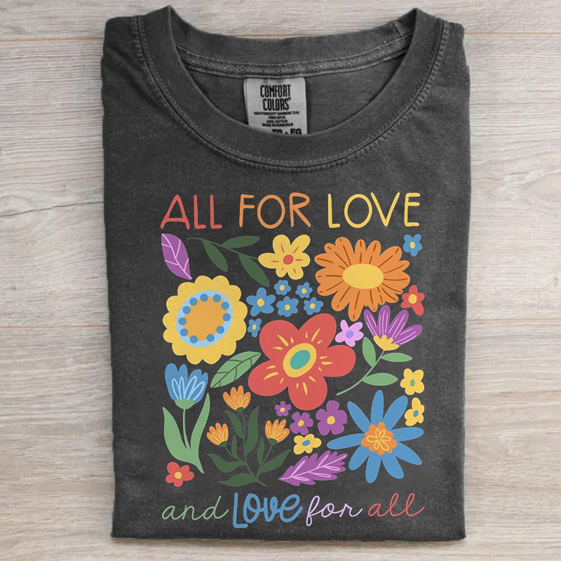 All For Love Floral T-shirt