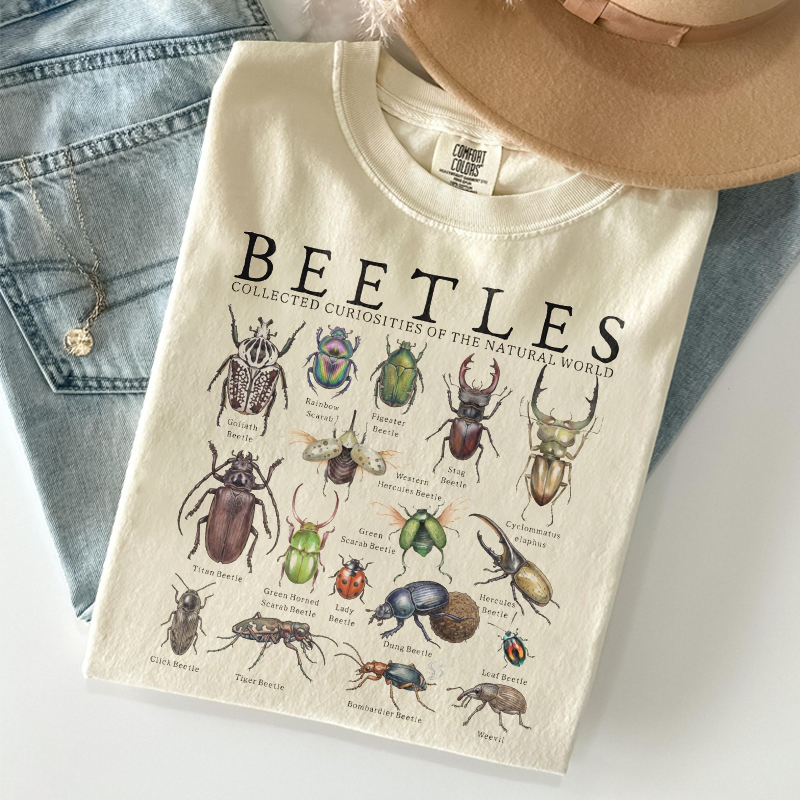 Beetles Nature Lover T-shirt