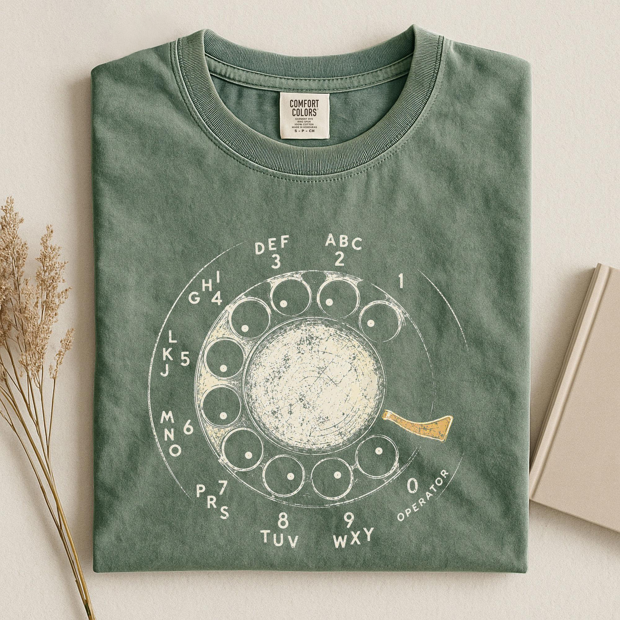 Rotary Phone Dial Phone Lover T-shirt