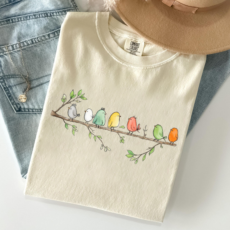 Easily Distracted By Birds T-shirt