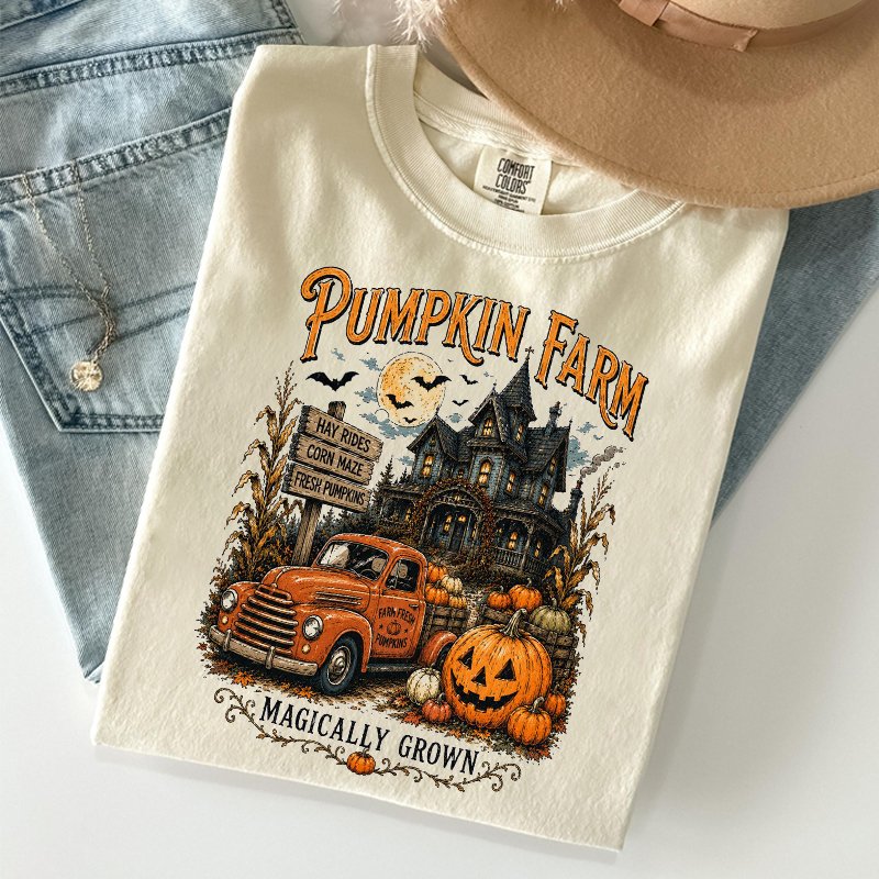 Pumpkin Farm Magically Grown T-shirt