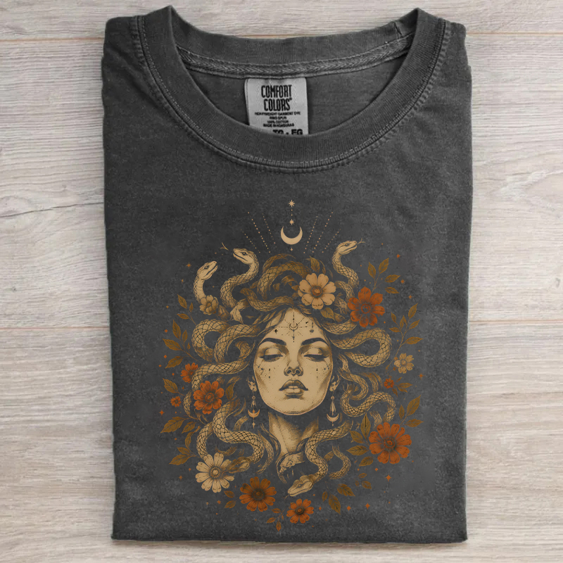 Medusa Snake Goddess T-shirt